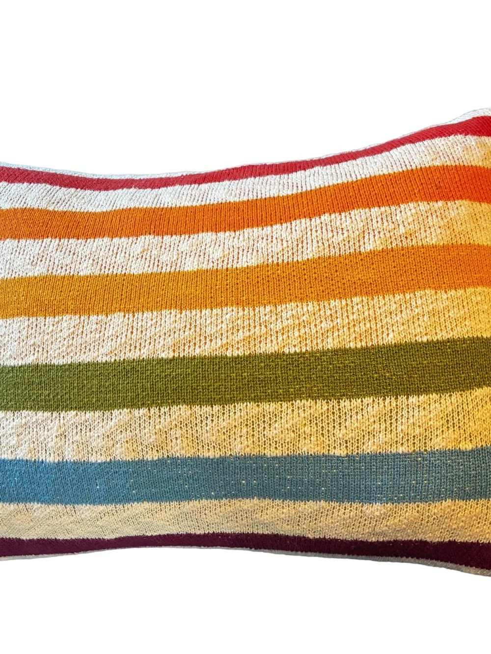 Isaac Mizrahi Loves Target Pride Knit Rainbow Pillow Set